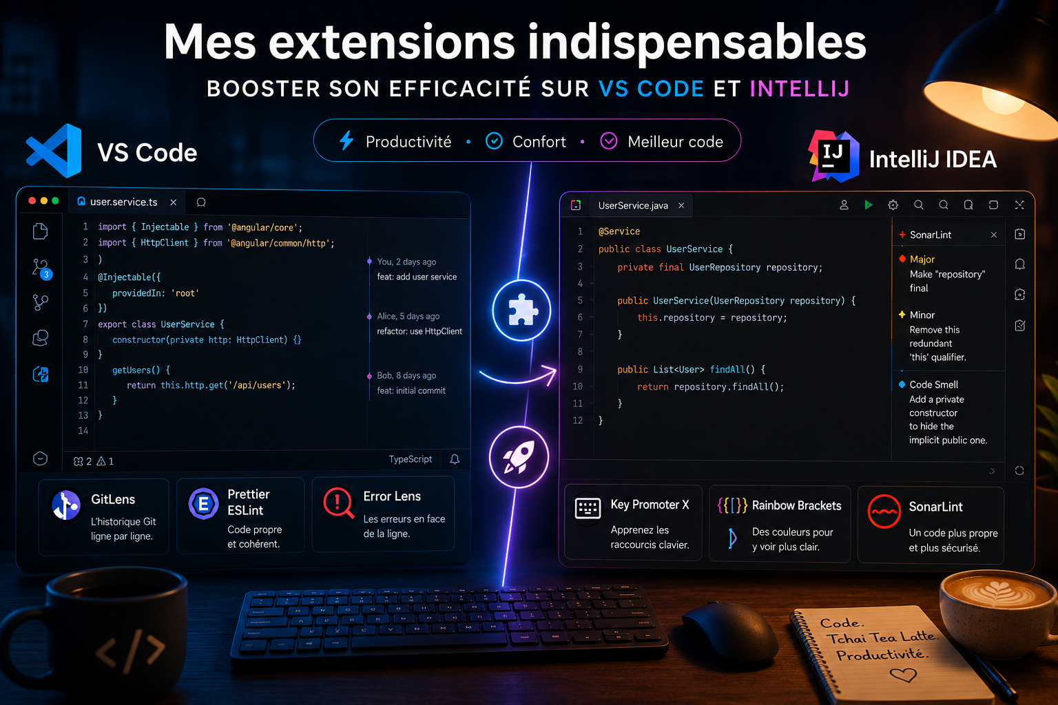 Plugins VSCode & Intellij